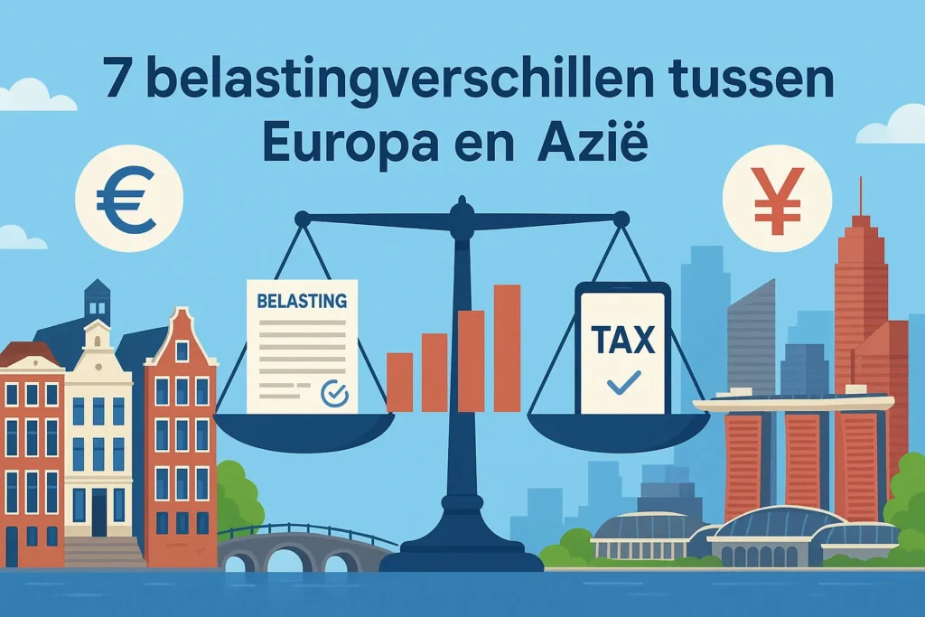 7 belasting verschillen tussen Europa en Azië
